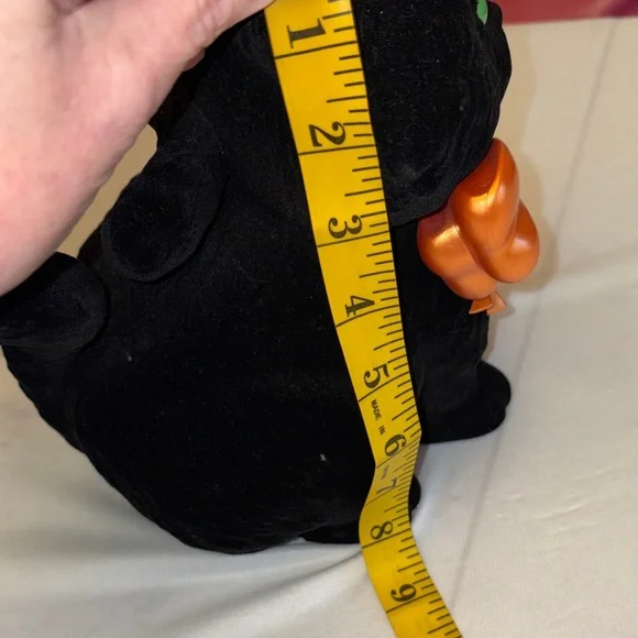 Bath & Body Works candle holder Black Cat Figurine with Orange Bow 2025 NWT - Picture 4 of 5